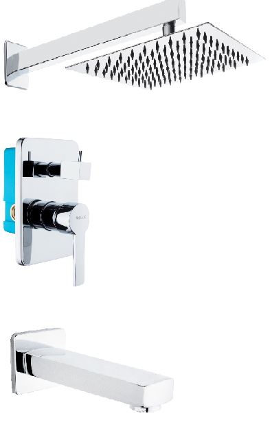 A-11 KARE ANKASTRE BANYO SETİ İKİ YÖNLÜ